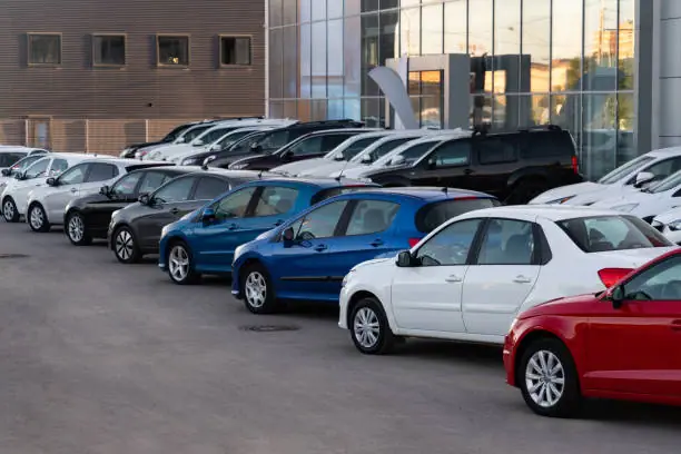 Parking lot cars